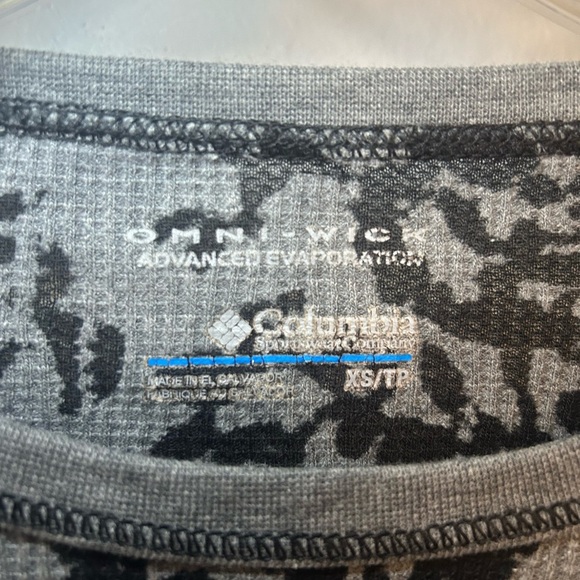 Columbia omni-wick "3D" paisley longsleeve - Picture 2 of 5